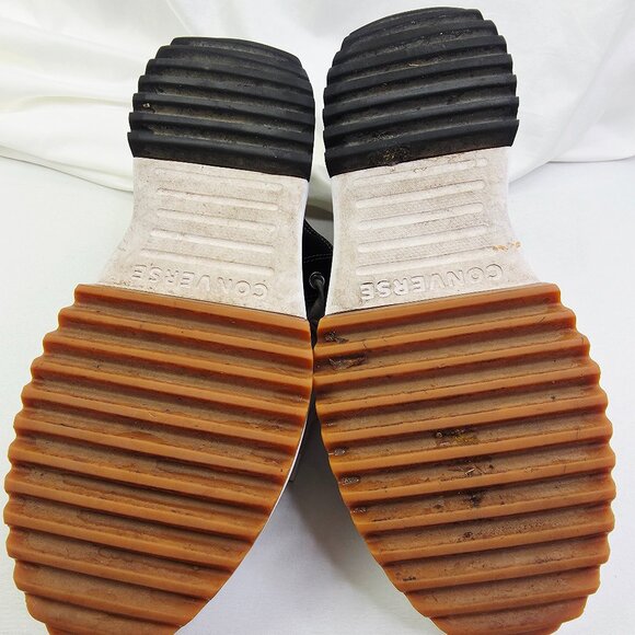 Converse Run Star Hike Size 10 Mens Or 11.5 Womens Black Hi Platform Sneakers - Picture 7 of 15